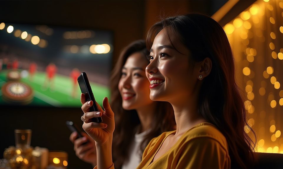 Mobile casino lobby